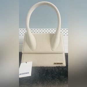Jacquemus Beige Le Papier “Le Grand Chiquito” crossbody bag